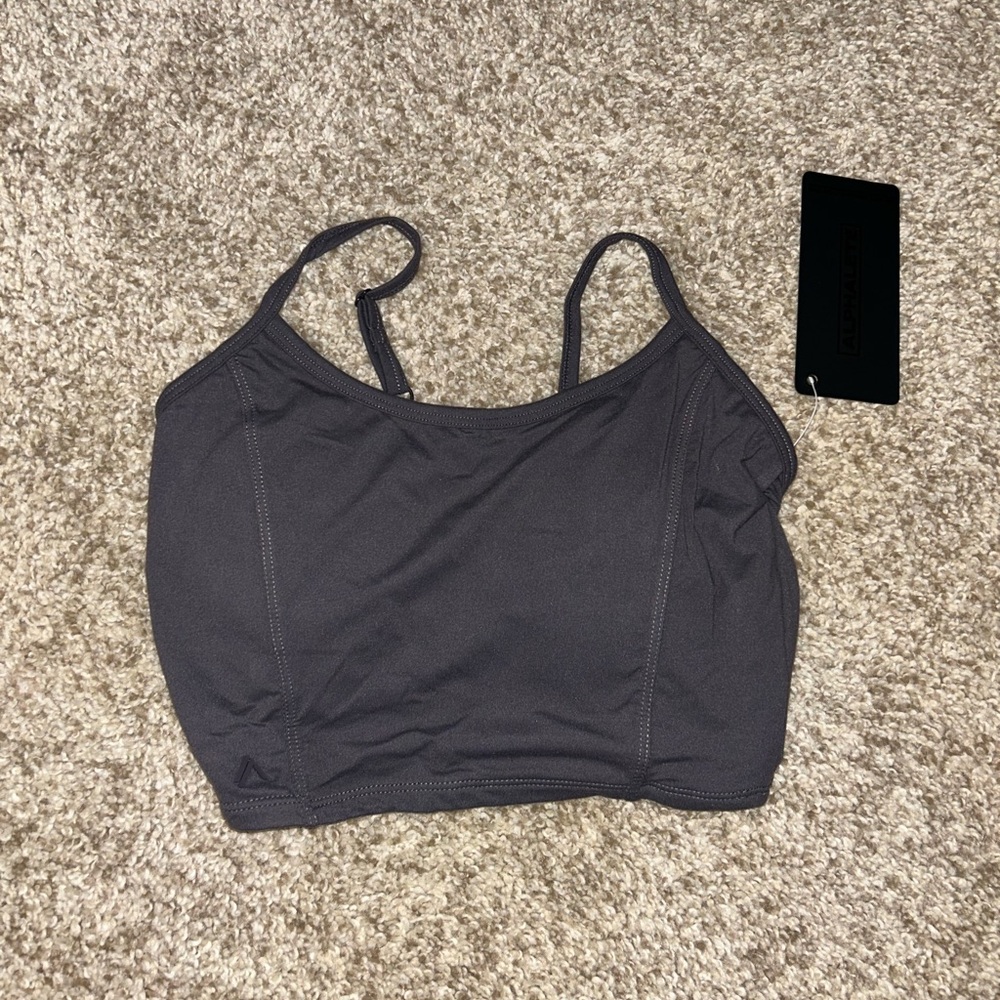 NEW Alphalete Crop Twist Tank Top